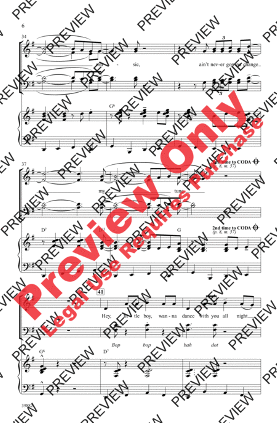 My Music - SoundTrax CD (CD only) Choir scores gallery preview page 6