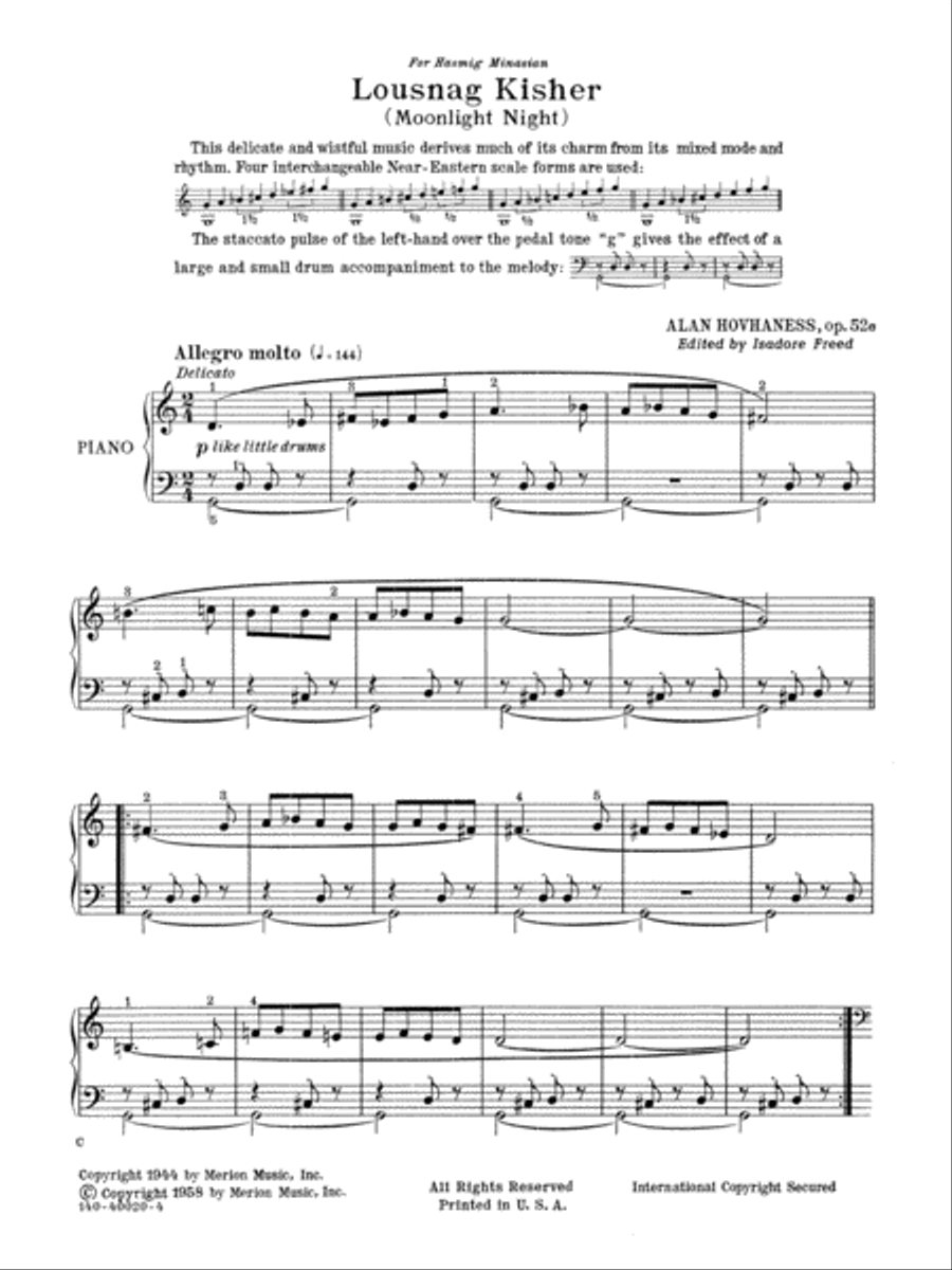 Lousnag Kisher Chamber Music scores gallery preview page 2