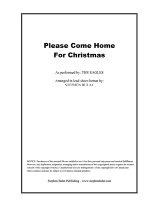 Please Come Home For Christmas