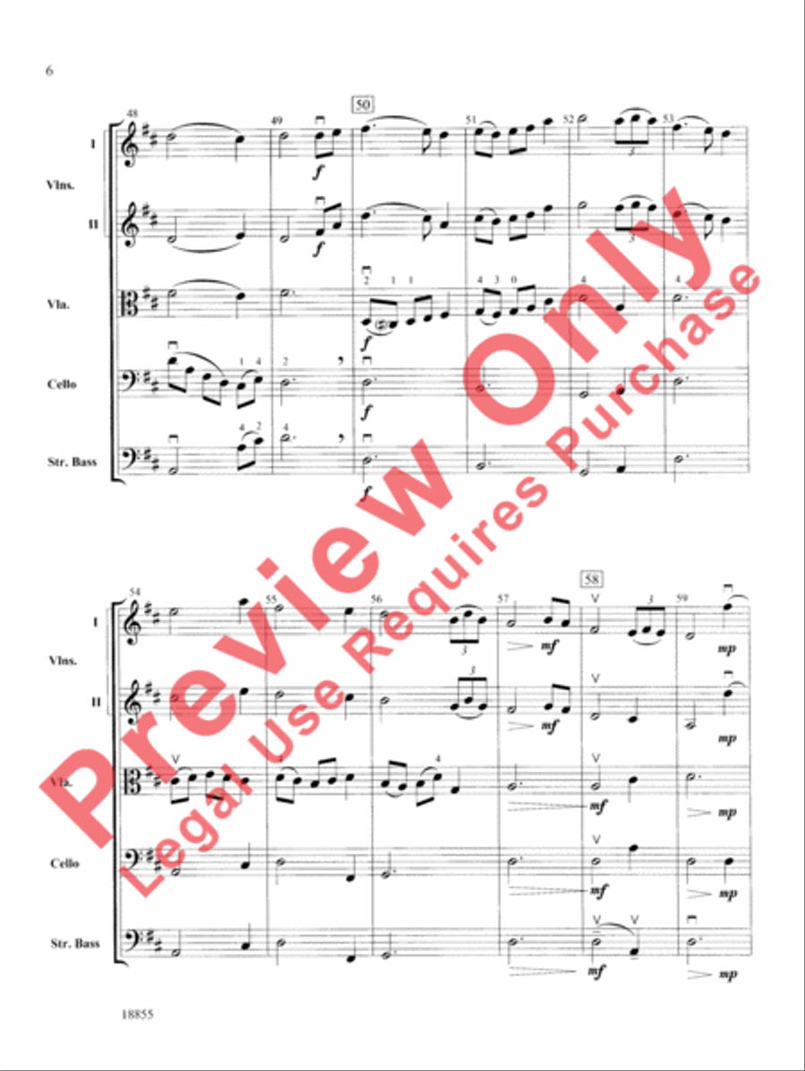 Sheebeg and Sheemore String Orchestra scores gallery preview page 7