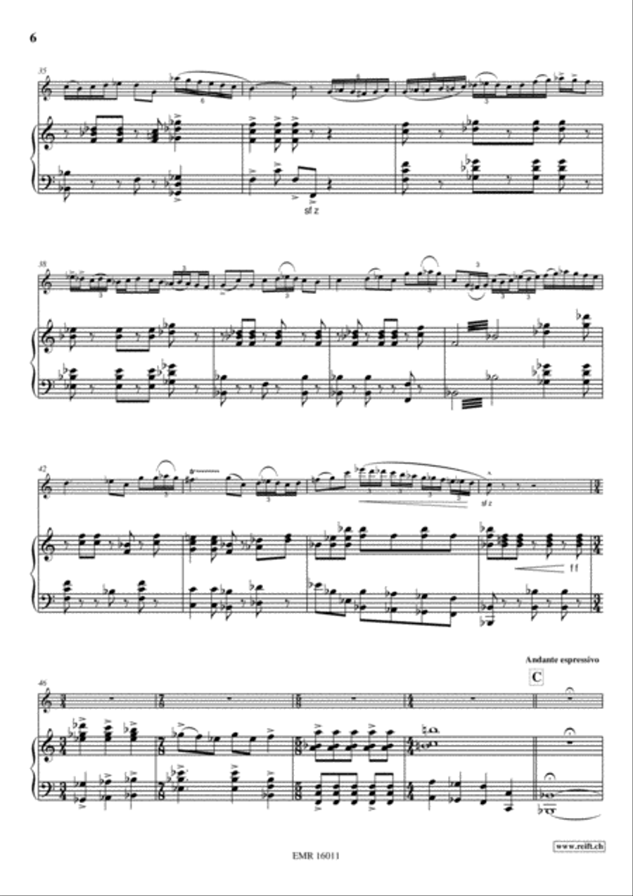 Saltatio Diabolica Clarinet Solo scores gallery preview page 8