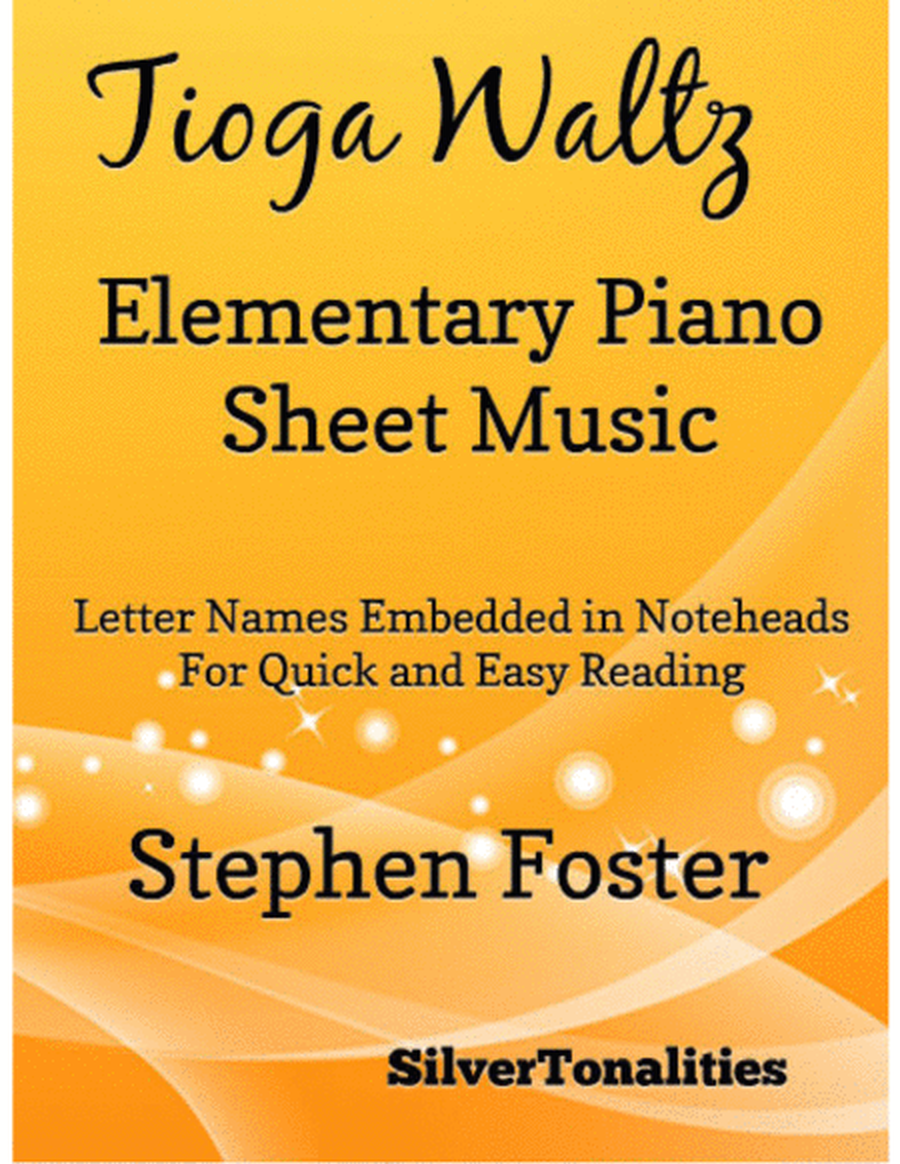 Tioga Waltz Elementary Piano Sheet Music
