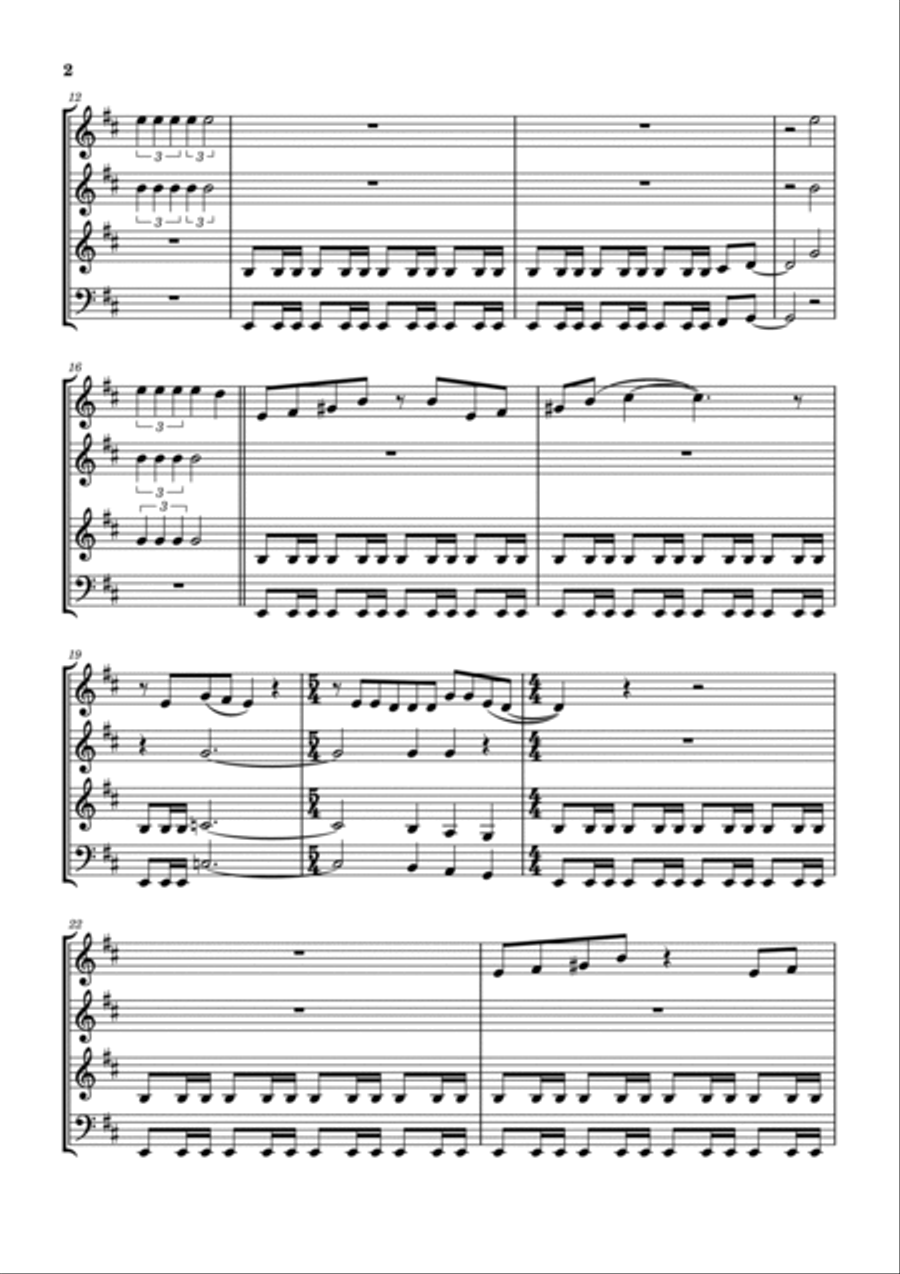 Barracuda Woodwind Quartet scores gallery preview page 3