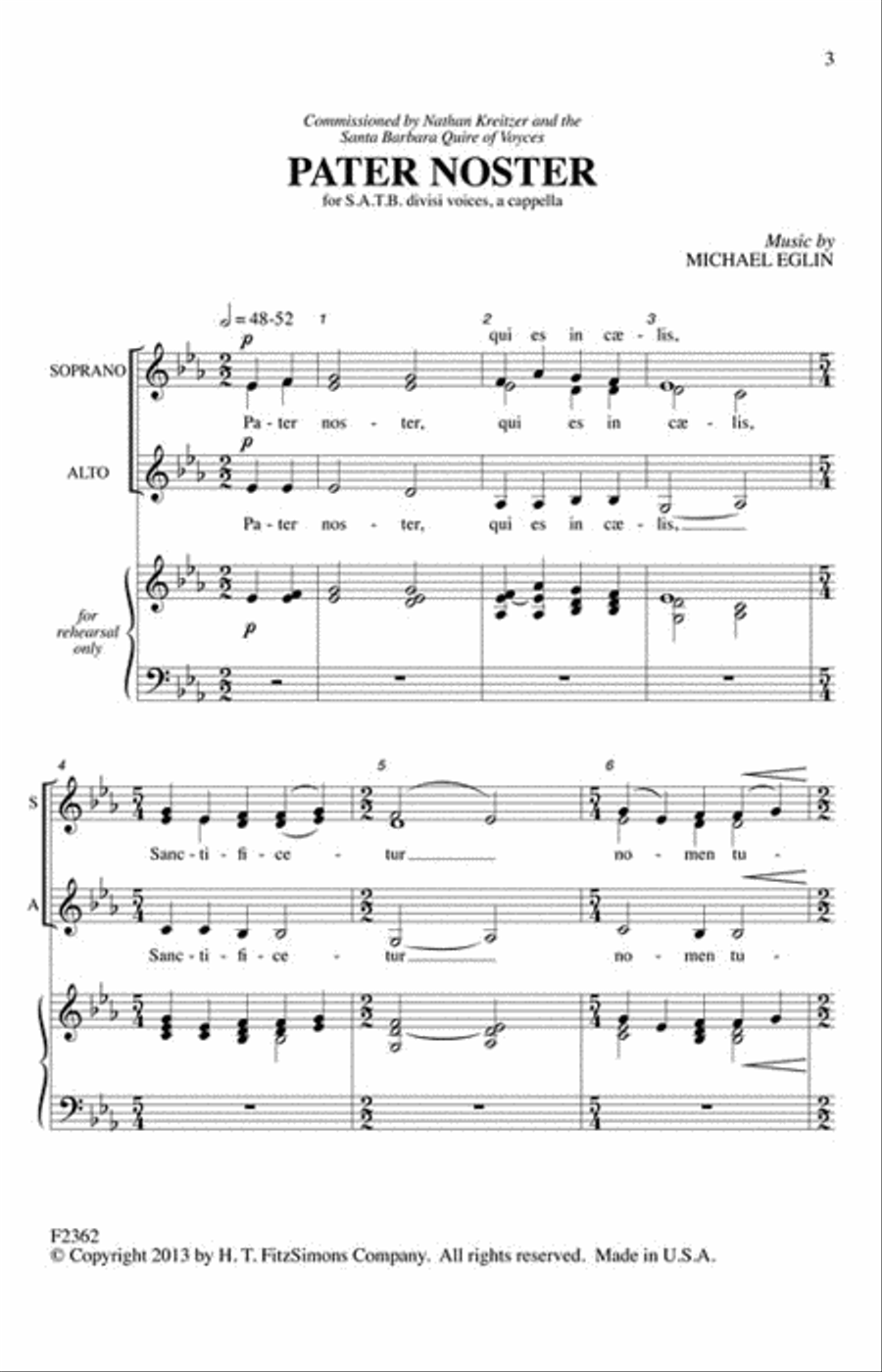 Pater Noster Pater Noster Divisi scores gallery preview page 2