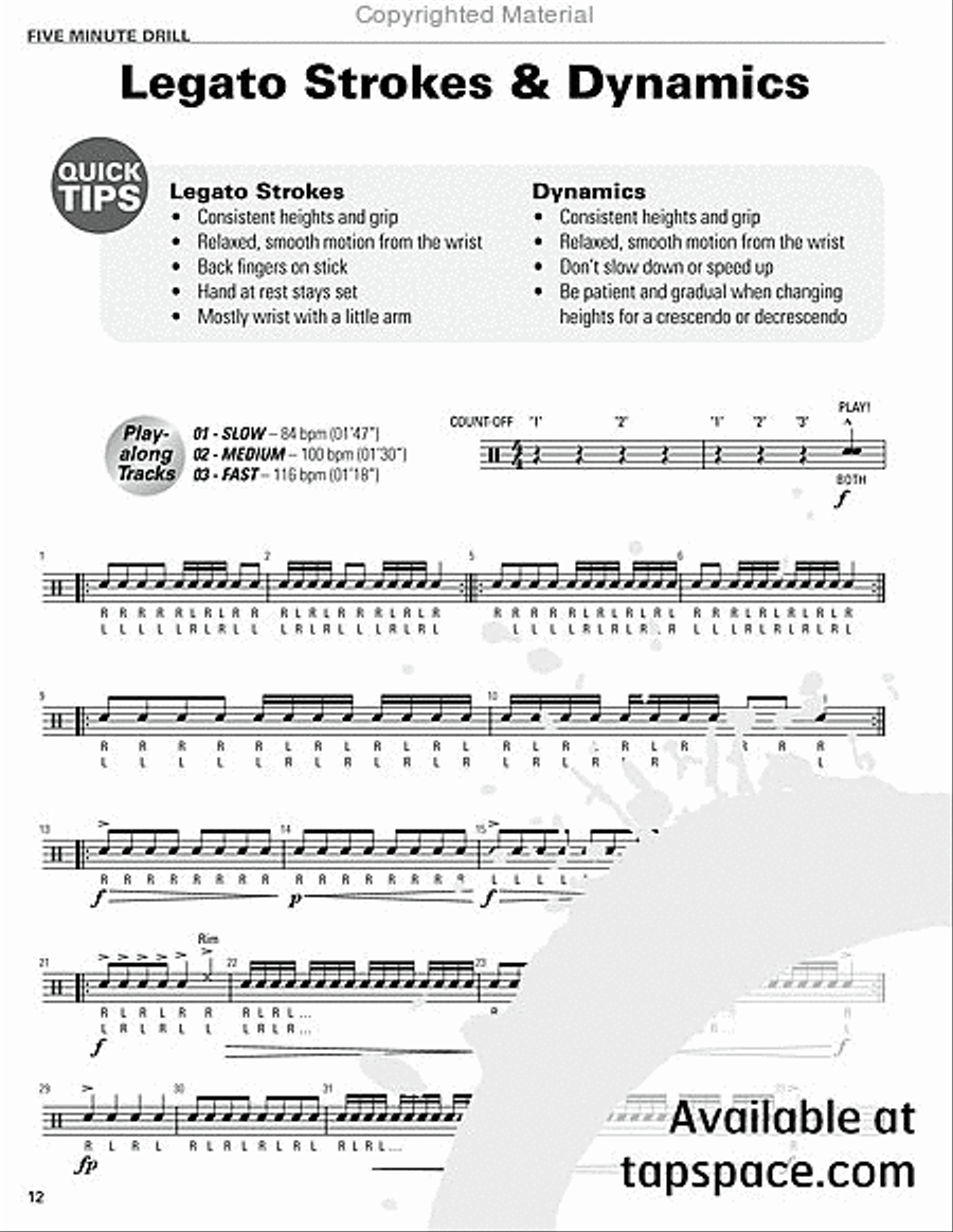 Five Minute Drill Percussion scores gallery preview page 13