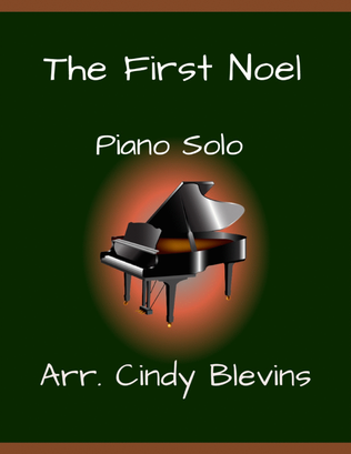 Book cover for The First Noel, for Piano Solo