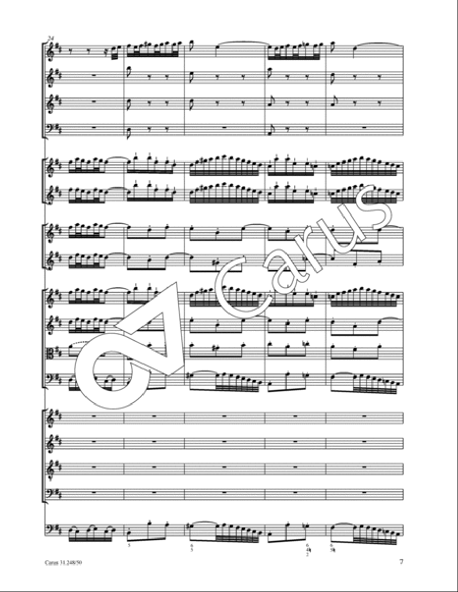 Christmas Oratorio Christmas Oratorio SSATB scores gallery preview page 18