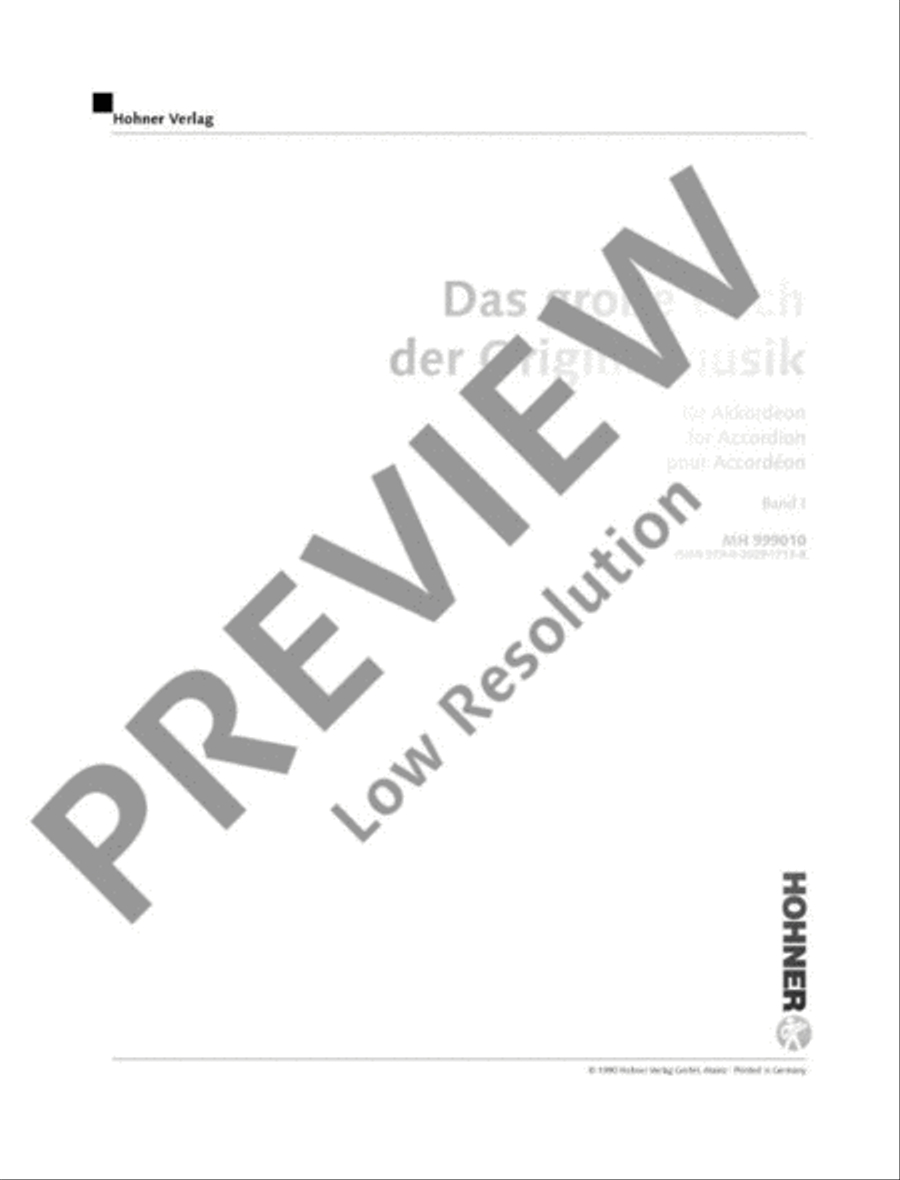Das große Buch der Originalmusik für Akkordeon Accordion scores gallery preview page 2