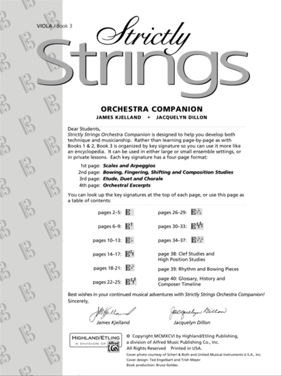 Strictly Strings, Book 3 Chamber Orchestra scores gallery preview page 2