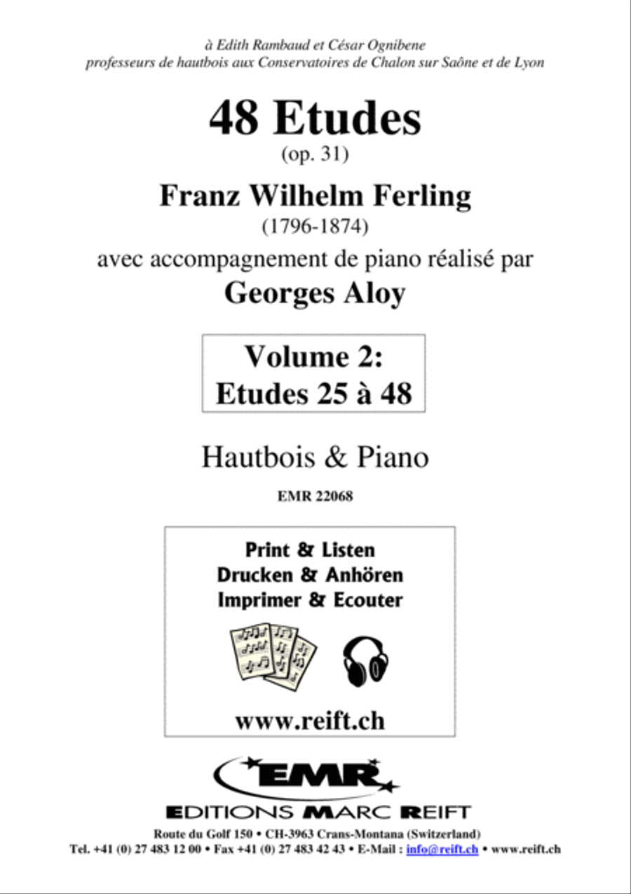 48 Etudes Vol. 2 Piano Accompaniment scores gallery preview page 2