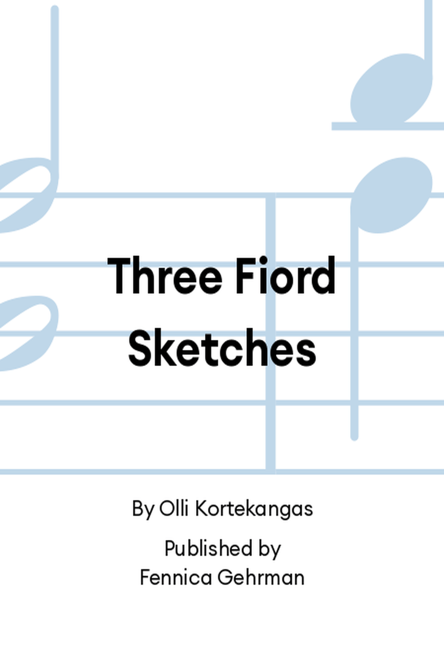 Three Fiord Sketches SSAA scores gallery preview page 1