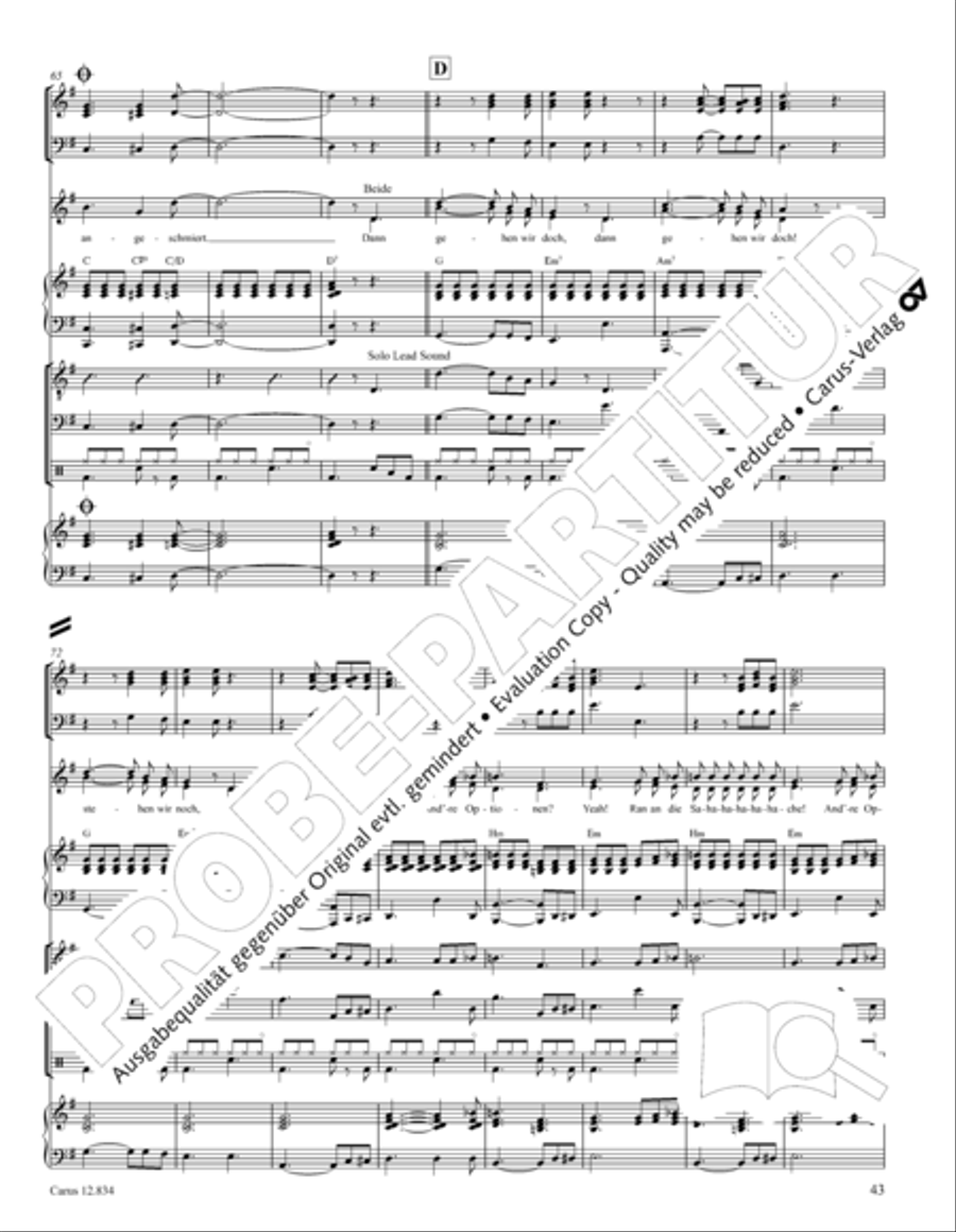 Schockorange Choir scores gallery preview page 44