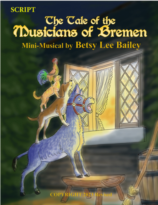Book cover for The Tale of the Musicians of Bremen - Script