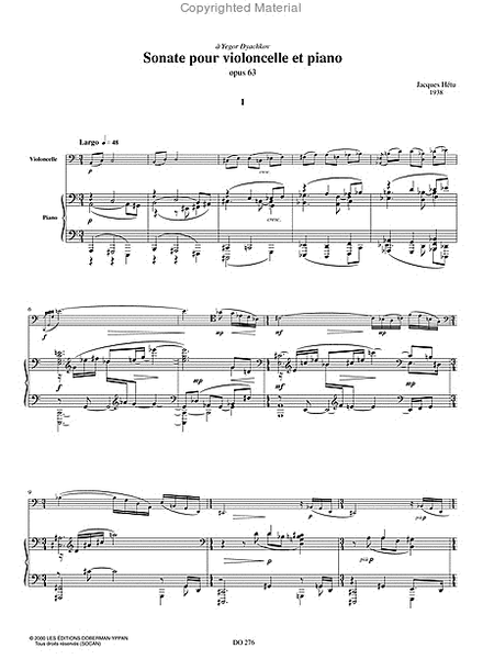 Sonate op. 63