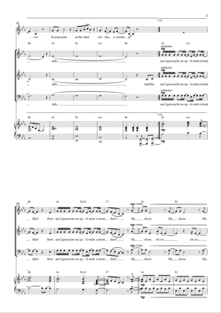 Pompeii 3-Part scores gallery preview page 5