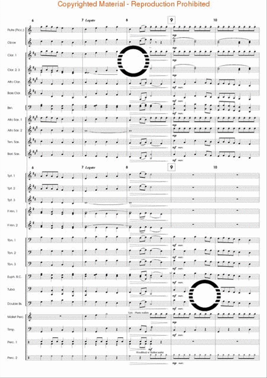 Articulation Studies Concert Band scores gallery preview page 42