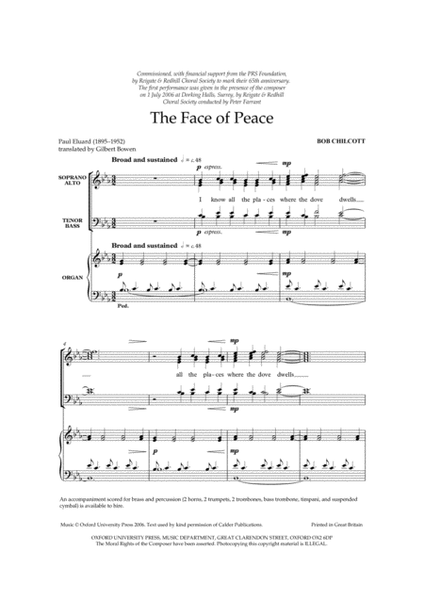 The Face of Peace image number null