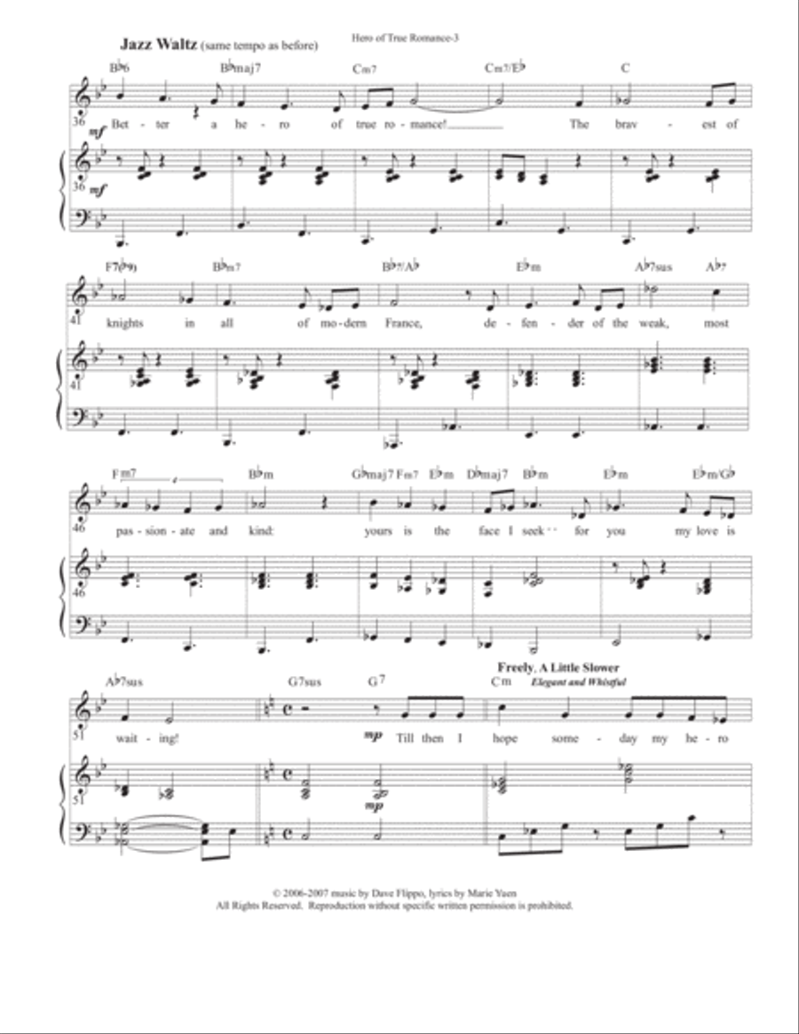 ROXANE COLLECTION - Four Songs sung by Roxane in 