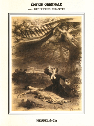 Book cover for Jules Massenet - Manon (version Chant - Piano)