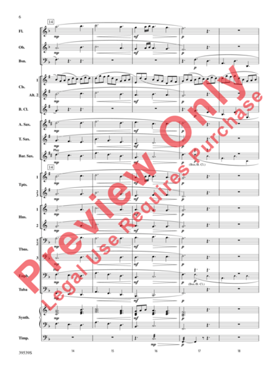Jesu, Joy of Man's Desiring Concert Band scores gallery preview page 9