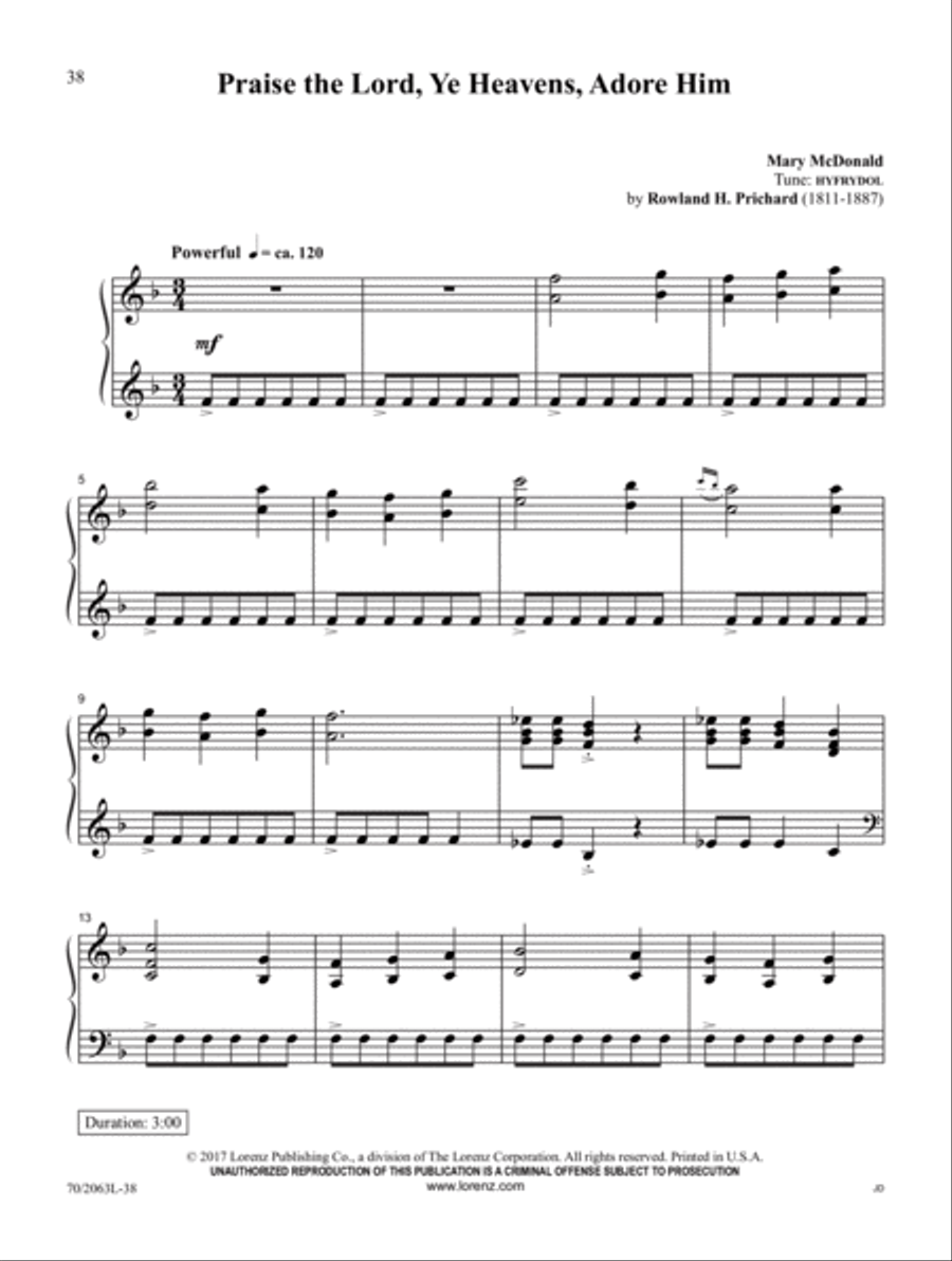 Break Forth Into Song Piano Solo scores gallery preview page 22