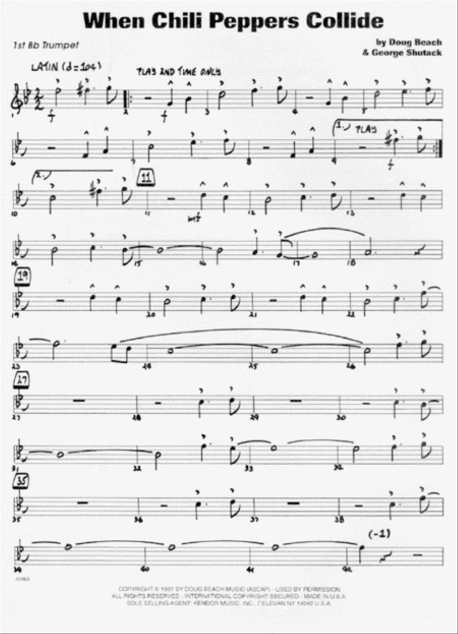 Fat Cat Jazz Ensemble scores gallery preview page 2