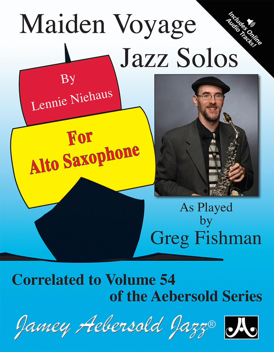 Vol. 54 Maiden Voyage Alto Sax Solos Alto Saxophone scores gallery preview page 1