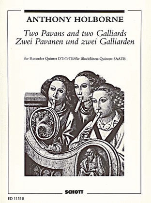 Two Pavans and two Galliards