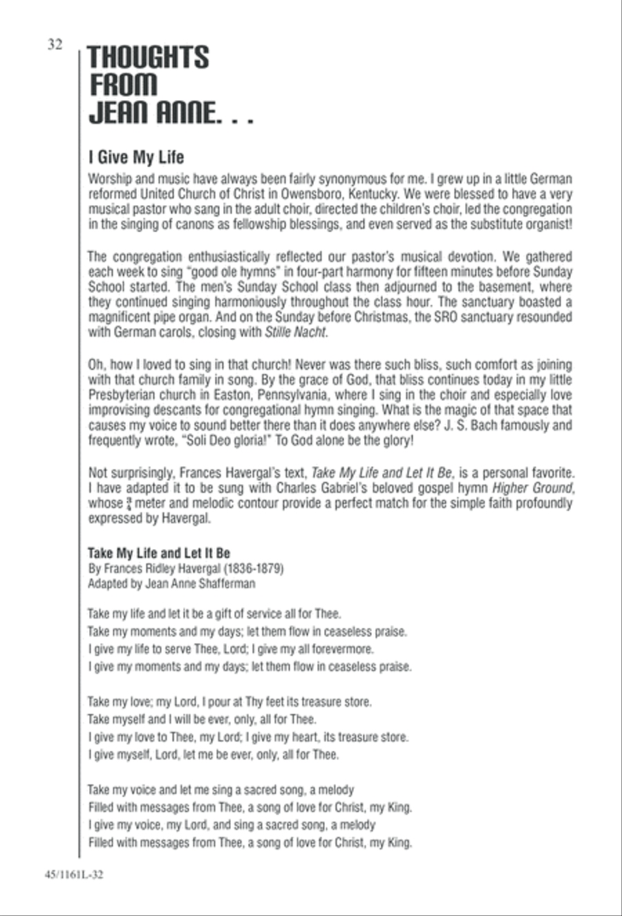 Hymns We Love to Sing Hymns We Love to Sing 3-Part scores gallery preview page 33