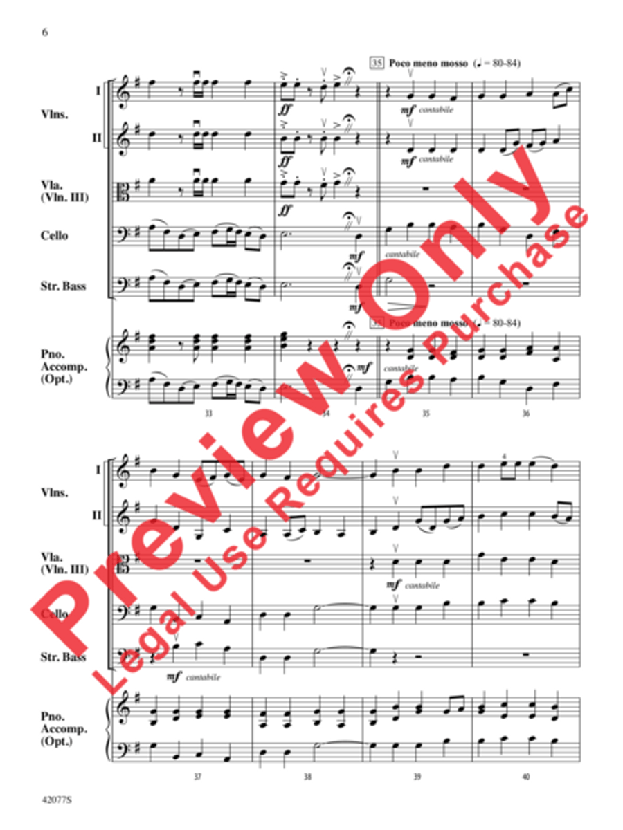 The Explorers String Orchestra scores gallery preview page 8