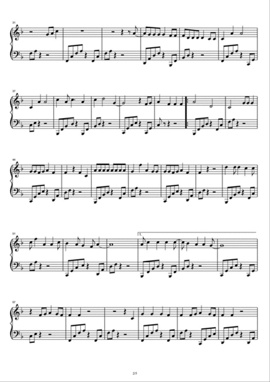 2002 Piano Solo scores gallery preview page 2