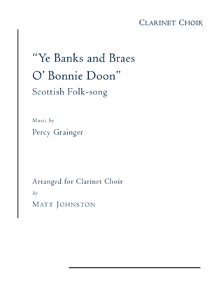 Book cover for Ye Banks And Braes O'bonnie Doon