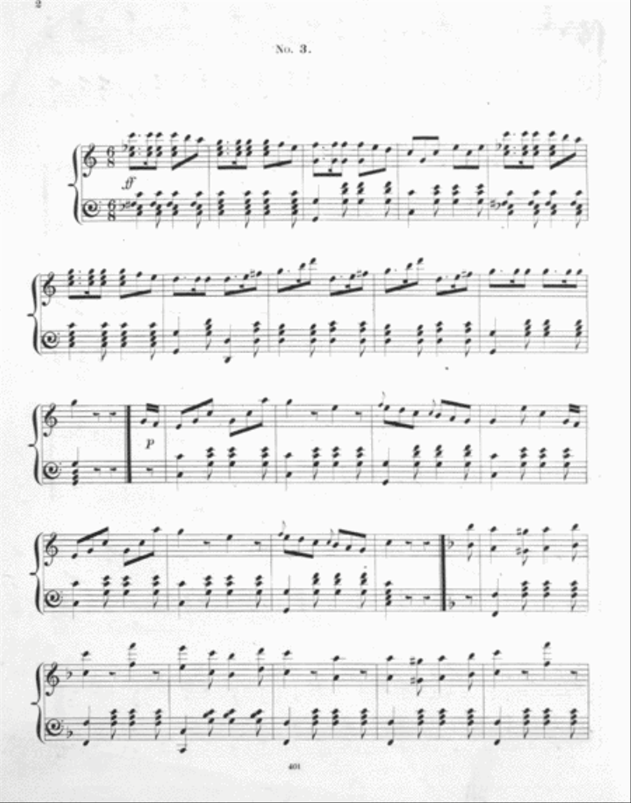 No. 3 Piano Solo scores gallery preview page 2