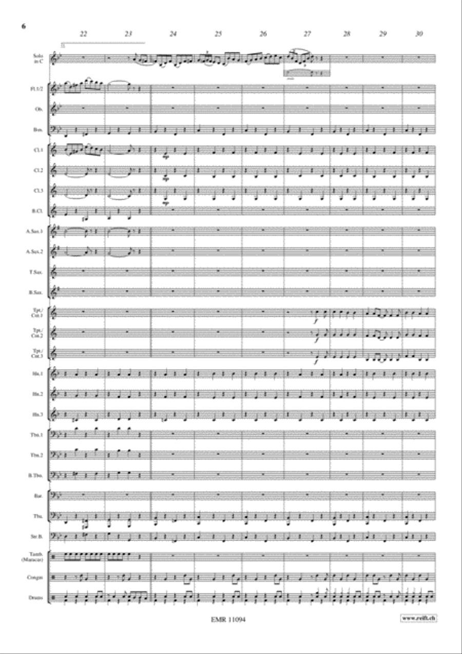Tico-Tico Concert Band scores gallery preview page 7