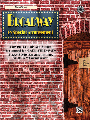 Book cover for Broadway By Special Arrangement - Flute/Oboe Part/CD
