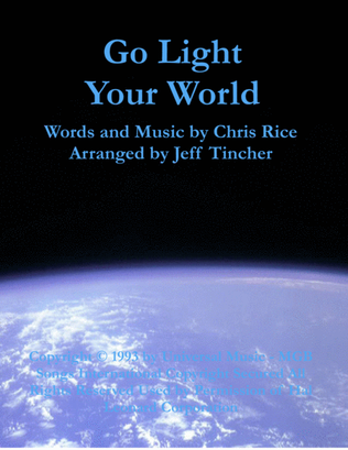 Book cover for Go Light Your World