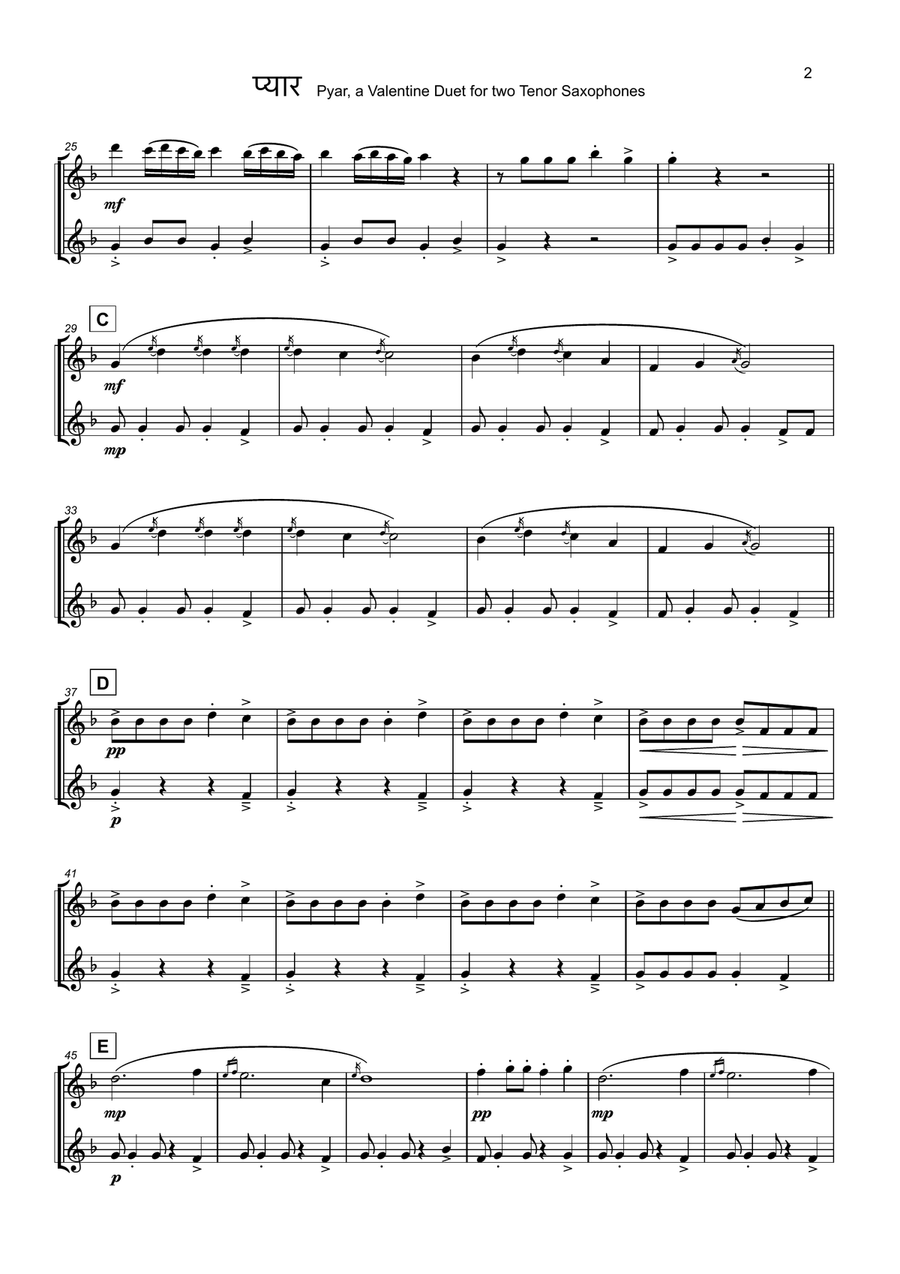 Saxophone in clearance hindi