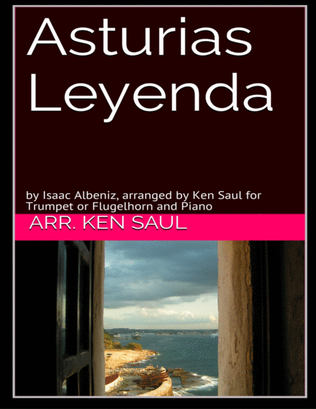 Book cover for Asturias - Leyenda for Trumpet and Piano