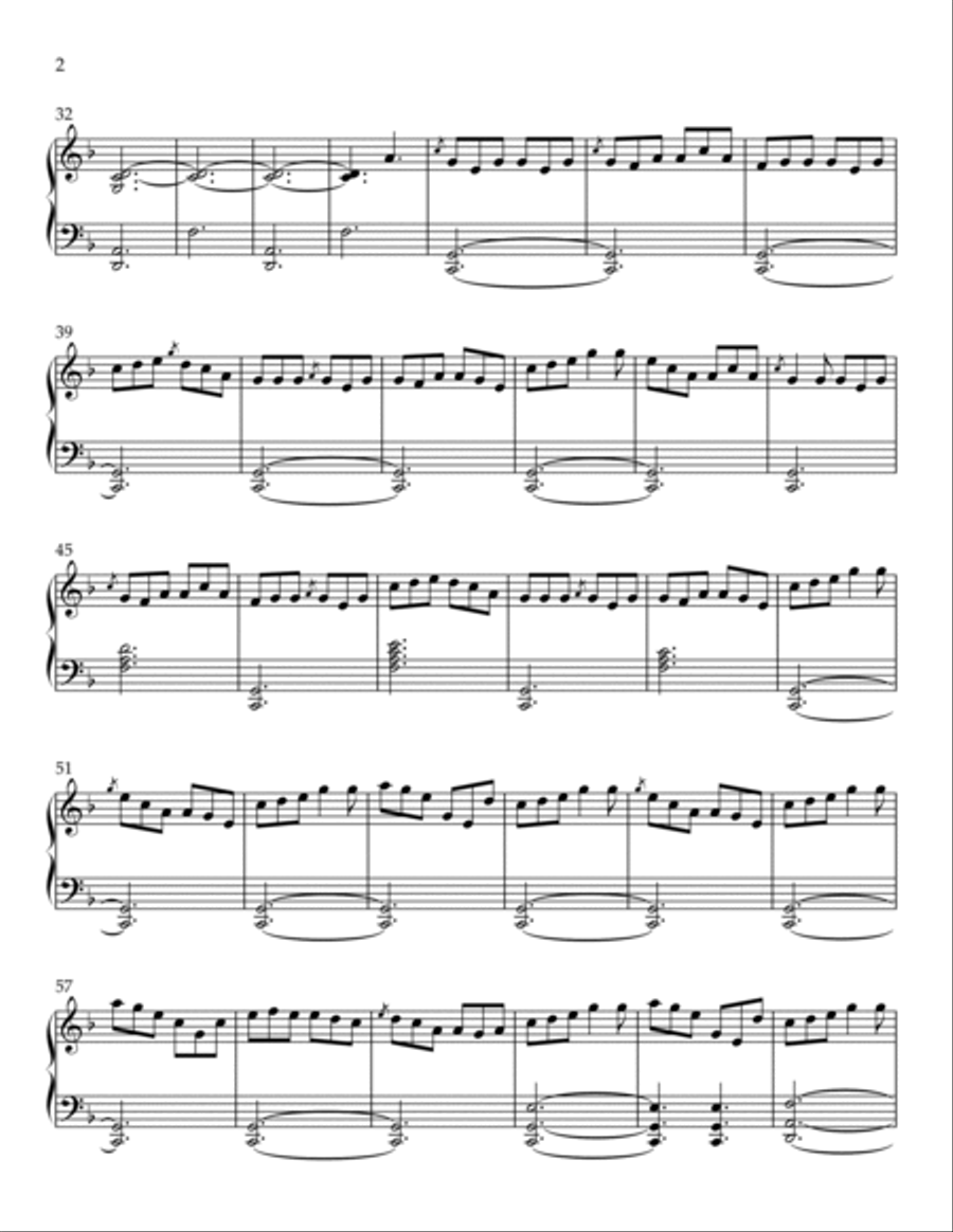 THE LARK IN THE MORNING THE LARK IN THE MORNING Piano Solo scores gallery preview page 3
