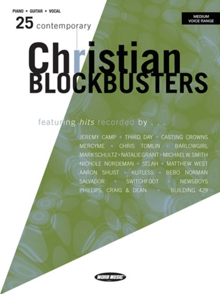 25 Contemporary Christian Blockbusters - Vocal Folio