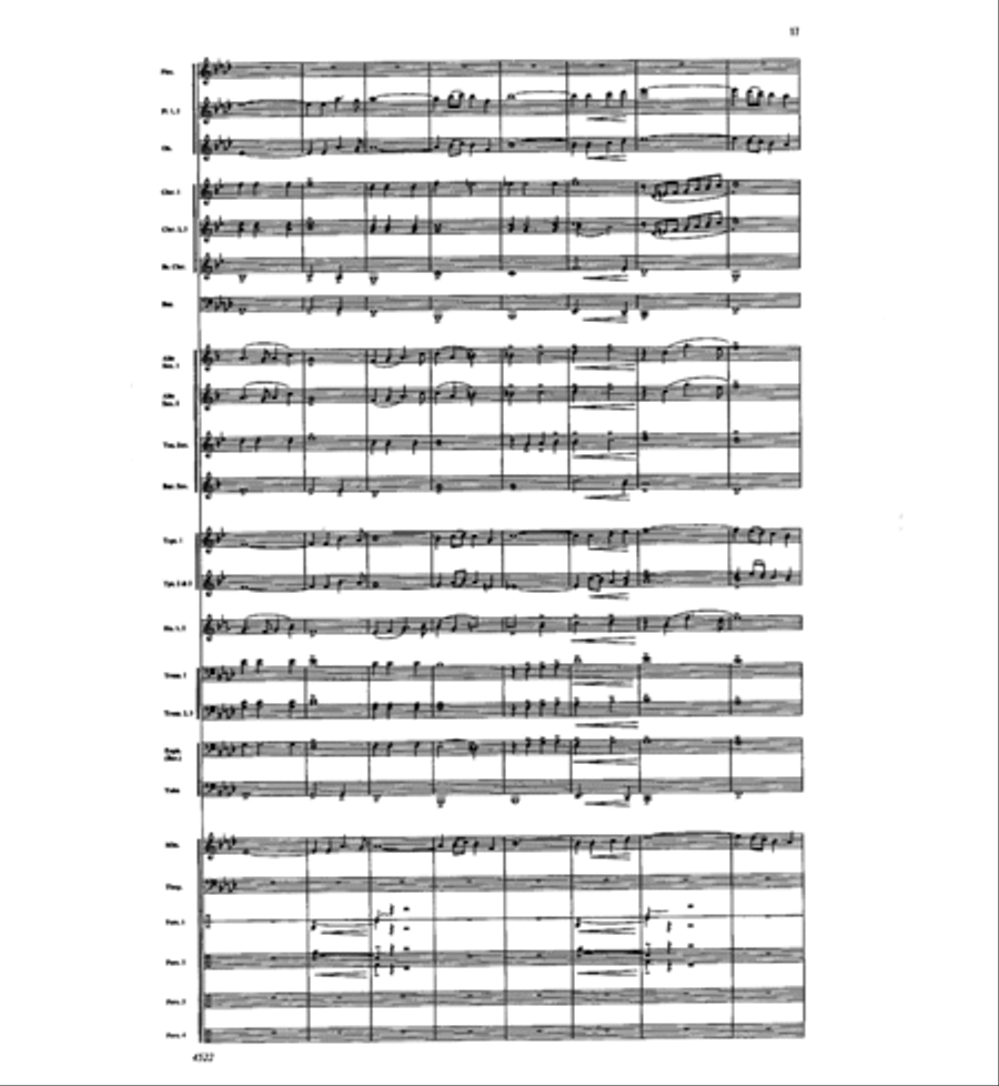 The Last to Defend Concert Band scores gallery preview page 16