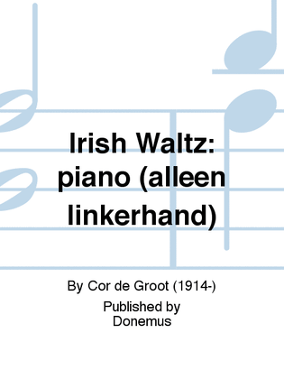 Irish Waltz: piano (alleen linkerhand)