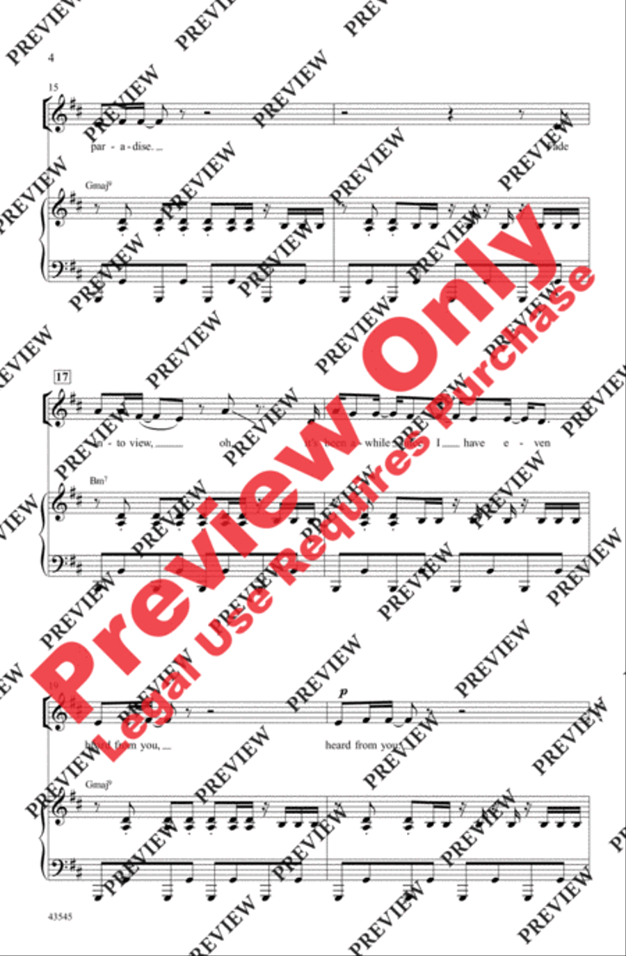 Style Women's Choir scores gallery preview page 4