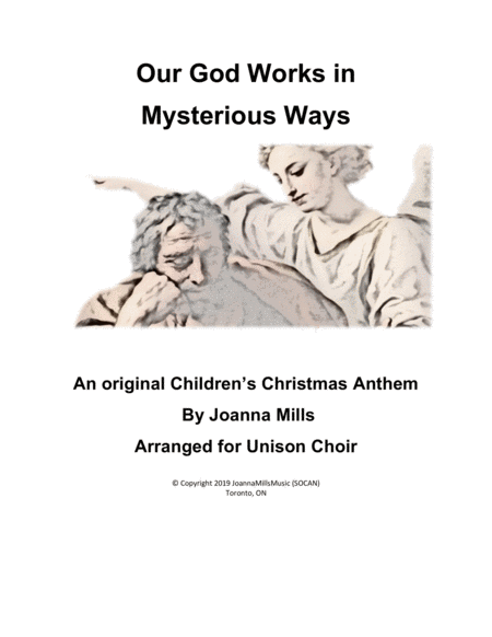 Our God Works In Mysterious Ways (Unison Choir) image number null