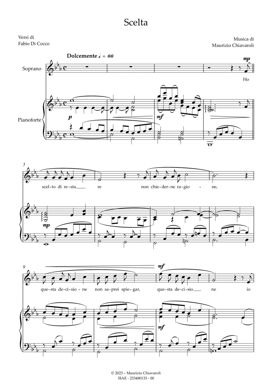 Scelta Voice scores gallery preview page 1