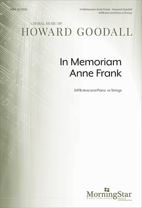 In Memoriam Anne Frank (Choral Score)