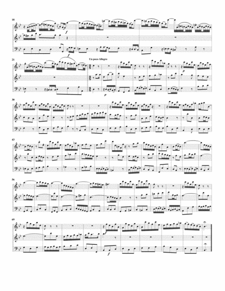 Qui tollis peccata mundi from Missa brevis, BWV 235 (arrangement for 3 recorders)
