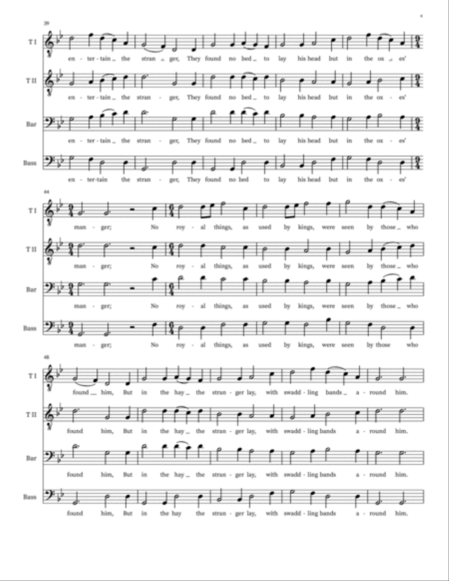 Ye nations all, on you I call TTBB scores gallery preview page 4
