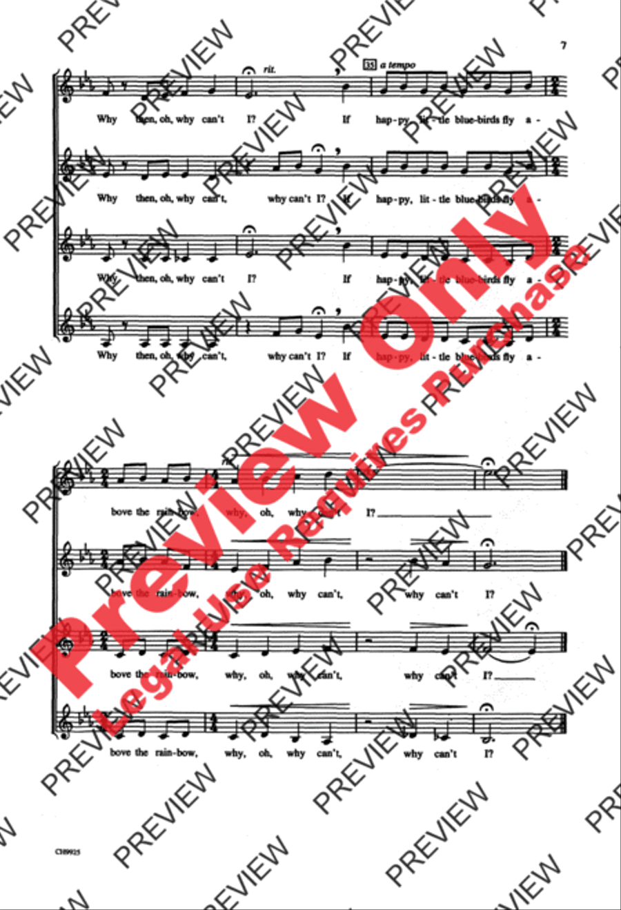 Over the Rainbow SSAA scores gallery preview page 6