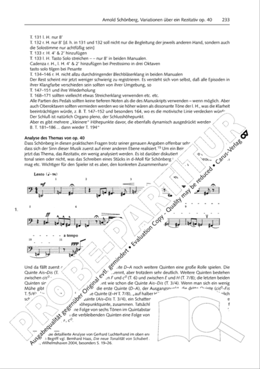 Orgelschule zur historischen Auffuhrungspraxis Organ Solo scores gallery preview page 234